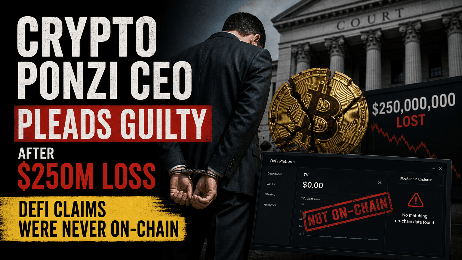 crypto-ponzi-ceo-pleads-guilty-after-250m-loss-defi-claims-were-never-on-chain